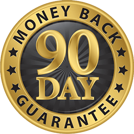 90 day money-back guarantee